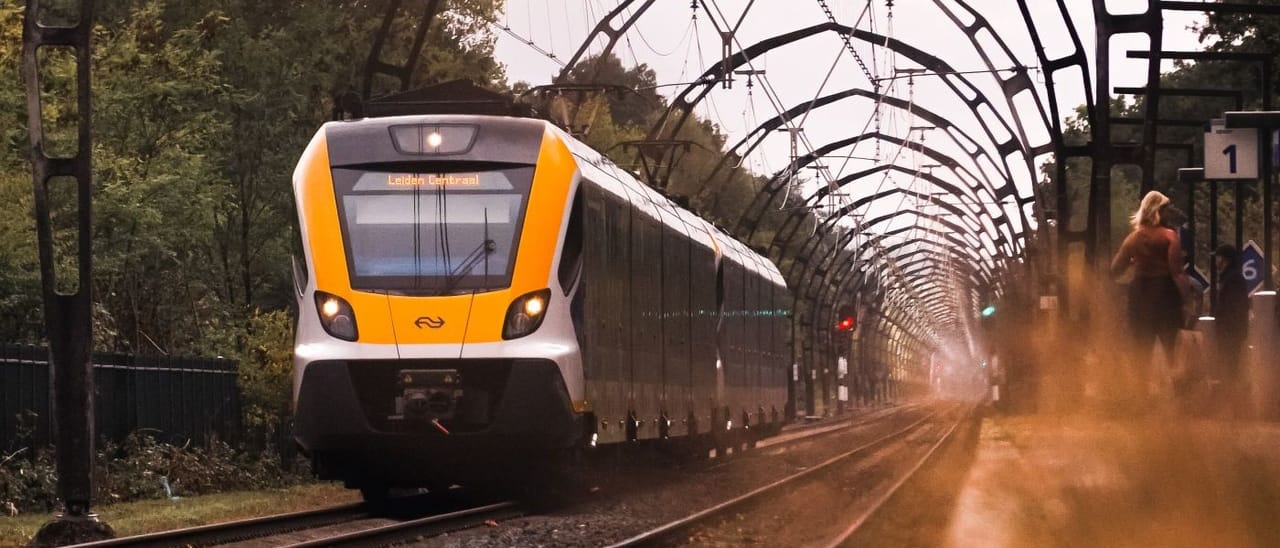 Trein naar Leiden Centraal